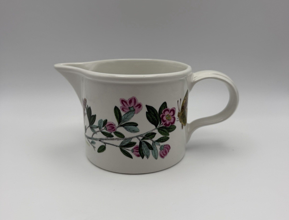 Portmeirion Botanic Garden Rhododendron Design Gravy Boat Sauce Pitcher Creamer